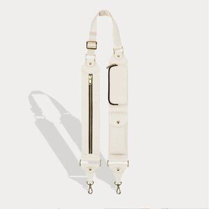 *NEW* BILLIE STRAP Crossbody (Utility Strap-Only) in Ivory/Gold
